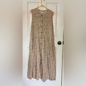 Vintage Laura Ashley sleeveless dress size 6